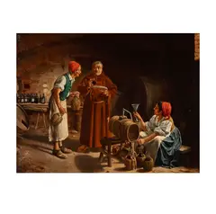 Alcide Segoni, Untitled, oil on canvas