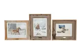 Bill Farnsworth, Stray,, watercolor; each