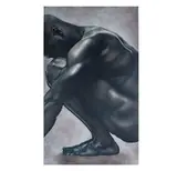 Larissa Morais, Untitled, oil on canvas on wood panel
