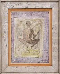 Charles Levier, Untitled, oil on canvas