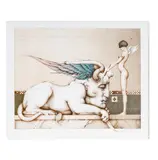 Michael Parkes, stone, lithograph