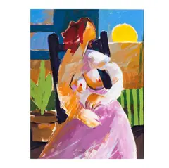 Hessam Abrishami, Untitled, acrylic on paper