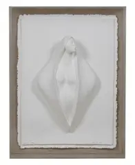 Erwin Binder, cast paper relief, 1981, artist's proof, pencil-signed