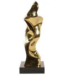 Seymour W Meyer, Untitled, bronze on wood base
