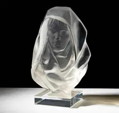 Frederick Hart, clear, acrylic resin, 1989