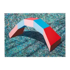 Ron Davis, color, screenprint, 1988