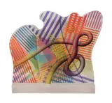 Yankel Ginzburg, Untitled, silkscreen collage on shaped acrylic panels