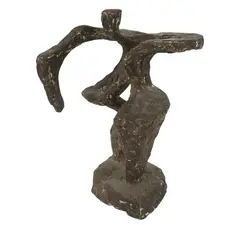 Untitled by César Montaña, bronze, sold Jun 2026