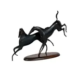 Franz Hagenauer, Untitled, bronze on wood base