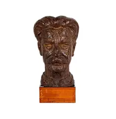 Untitled by Boris Lovet-Lorski, bronze on wood base, offered Jun 2026