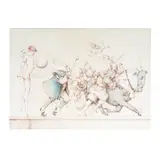 Michael Parkes, stone, lithograph