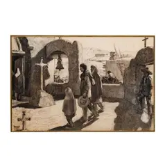 Hernando Gonzallo Villa, Untitled, charcoal on paper