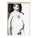 Leonard Baskin, Untitled, ink and watercolor on paper, 1965