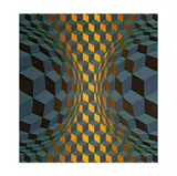 Victor Vasarely, Untitled, screenprint