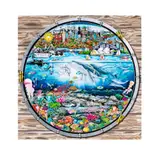 Charles Fazzino, Untitled, mixed media on 3-D screenprint