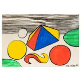 Alexander Calder, Untitled, 1976, gouache and ink on paper