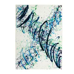 Bryan Ida, Untitled, acrylic on paper, 1996
