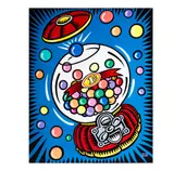 Burton Morris, Untitled, acrylic on canvas, 1998