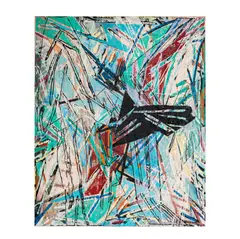 Charles Arthur, Untitled, monotype on linen, 1987
