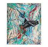 Charles Arthur, Untitled, monotype on linen, 1987