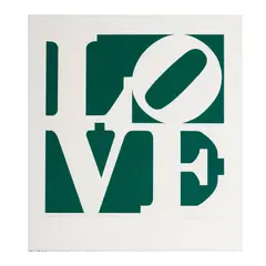 Robert E. Indiana, Untitled, 1994, screenprint in colors on BFK Rives