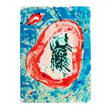 Sam Francis, Untitled, 1988, screenprint in colors on Waterleaf