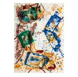 Sam Francis, Untitled, lithograph on wove paper, 1982