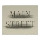 Ed Ruscha, Untitled, 1990, lithograph