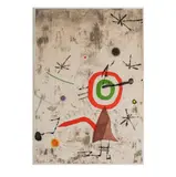 Joan Miró, Untitled, 1979, etching with aquatint