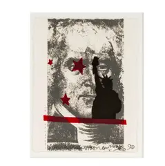 Untitled by Robert Rauschenberg, lithograph, 1990, offered May 2026
