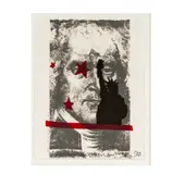 Robert Rauschenberg, Untitled, lithograph, 1990