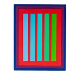 Richard Anuszkiewicz, 1981, enamel on board