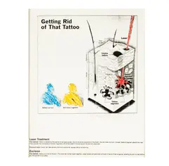 John Baldessari, 1992, xerox on paper with crayon, signed in red, pencil lower right