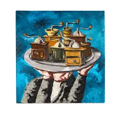 Natalia Nesterova, Untitled, 2001, oil on canvas
