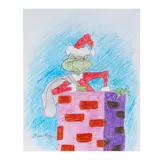 Tom Ray, Untitled, graphite and colored pencil, from How The Grinch Stole Christmas! (MGM, 1966)