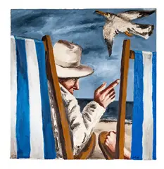 Natalia Nesterova, Untitled, oil on canvas, 2001