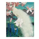 Jessie Arms Botke, Untitled, oil on canvas ladi to board