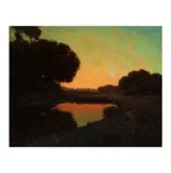 Granville Redmond, Untitled, oil on canvas, 1911