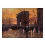 Édouard Cortès, Untitled, oil on canvas