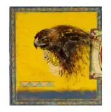 Ed Musante, Untitled, mixed media on cigar box lid