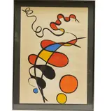 Alexander Calder, Untitled, lithograph in colors on wove paper