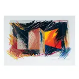 Laddie John Dill, Untitled, lithograph on paper, 1986