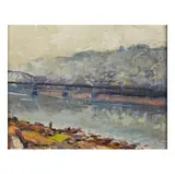 Ferdinand Kaufmann, Untitled, oil on board