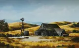 Richard Danskin, Untitled, oil on board