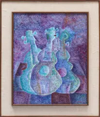 Simon Avissar, Untitled, acrylic on board