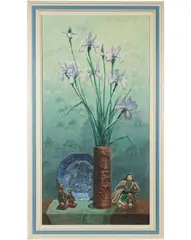 George Charney, Untitled, oil on board