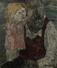 Akira Tanaka, Untitled, oil on canvas