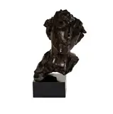 David Aronson, Untitled, bronze, on wooden plinth