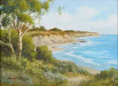 David Chapple, Untitled, oil on canvasboard