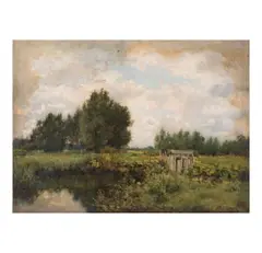 Untitled by John Shirley-Fox, oil on canvas, 1896, sold Apr 2026